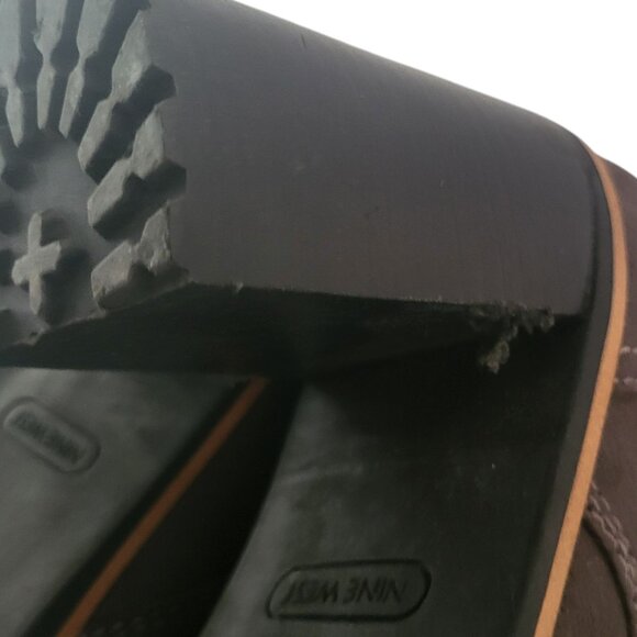 NINE WEST | Fall Fur Heel Dark Grey Cozy Boots - Picture 12 of 12